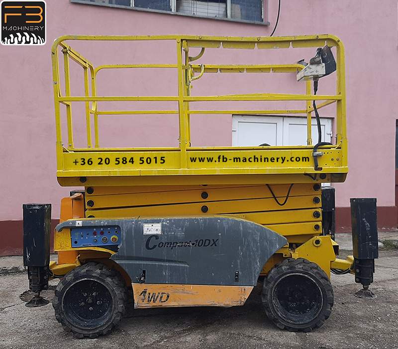 Dízel ollós emelő Haulotte Compact 12 DX Nr. 113