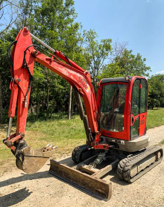 Árokásó JCB 8035 ZTS 01
